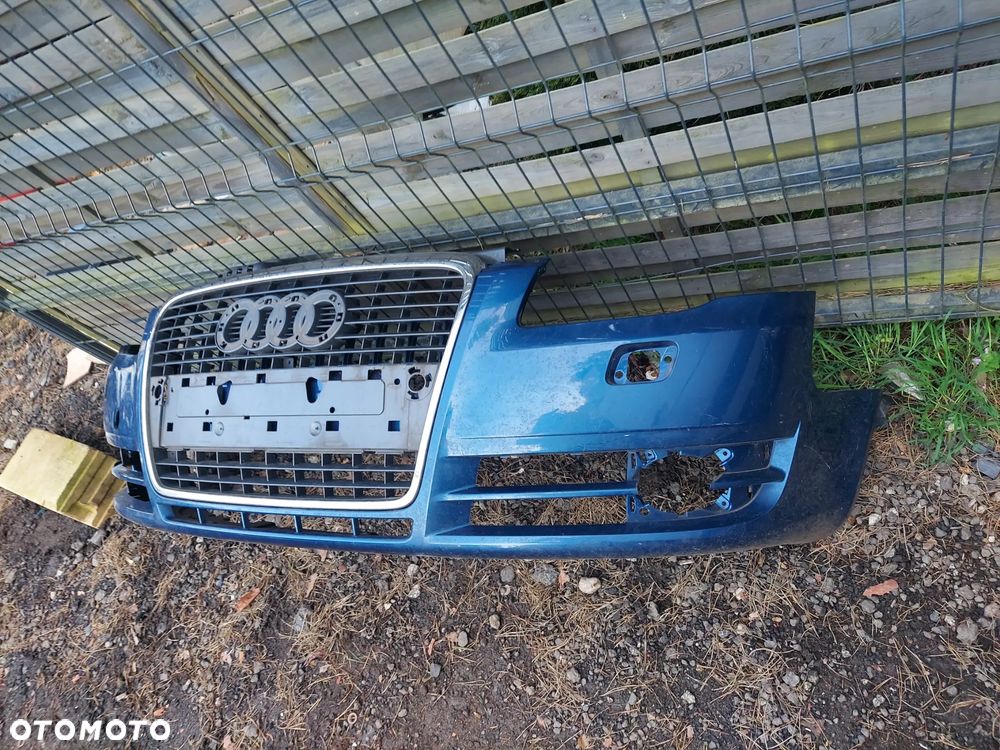 Audi a4 b7 zderzak przód grill na spryski - 3