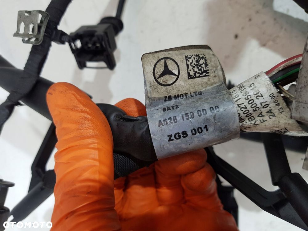 wiązka instalacja silnika a6261500000 mercedes w205 c-klasa 1.6 dci 626951 - 16