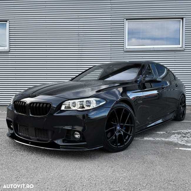 Set Extensii Prelungiri Praguri Laterale Dedicate BMW F10 F11, Lucios - 6