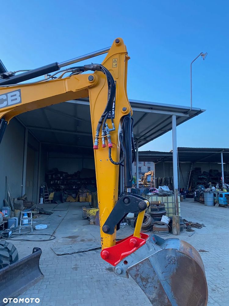 JCB 8085 ZTS, 2 ŁYŻKI, KRÓTKI TYŁ, Z NIEMIEC, WSZYSTKIE LINIE HYDRAULICZNE, - 20