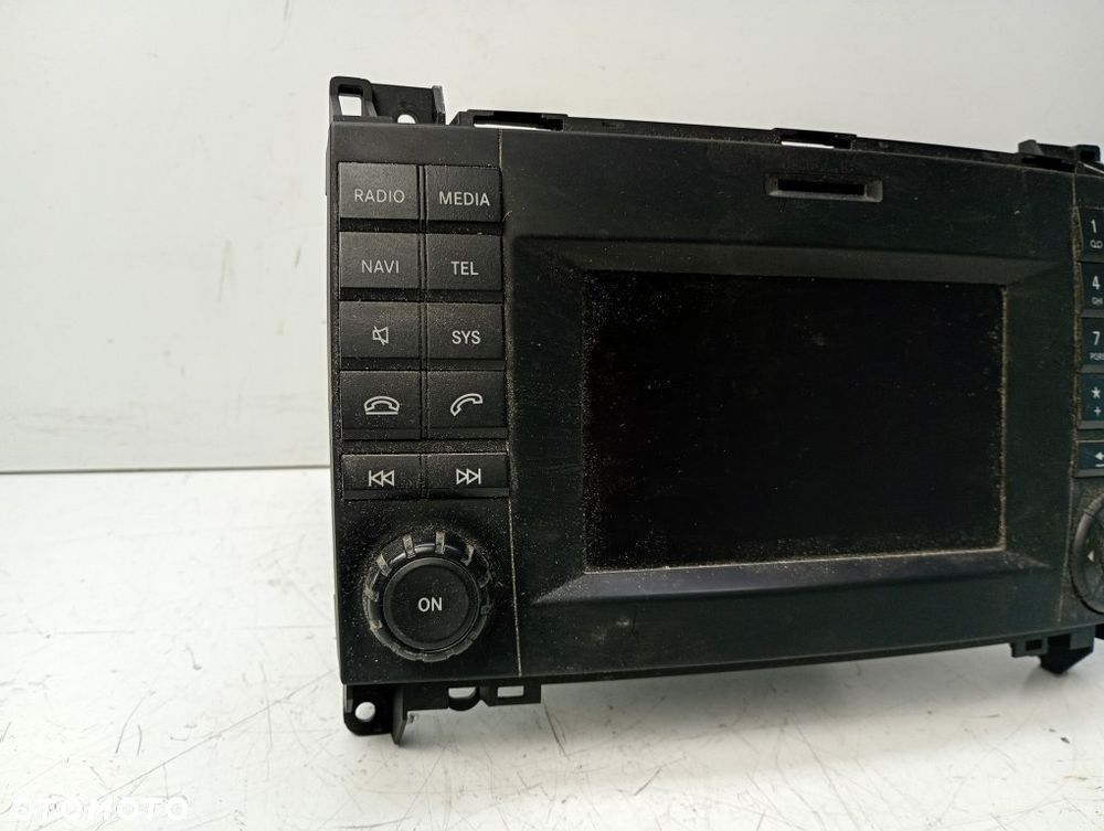 radio nawigacja ekran monitor mercedes sprinter w906 lift 2013-2017 a9069001303 - 2