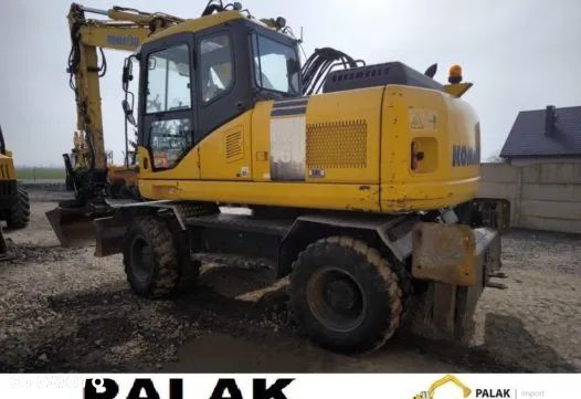 Komatsu Koparka kołowa KOMATSU PW 160-7E +ROTATOR , 2009 rok - 6