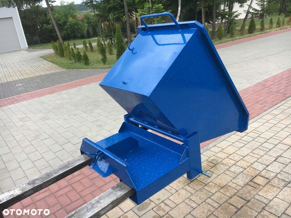 Sprytny Pojemnik Samowyładowczy Mały PMMC LIGHT 600L Koleba na kołach. - 6