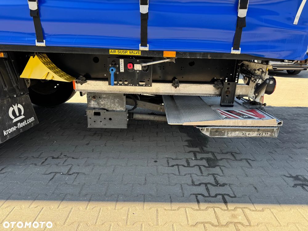 Krone SD Firanka ,Winda DHOLLANDIA, Dach podnoszony wysokość 2,85m - 15