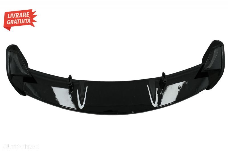 Eleron Portbagaj Mercedes GLA X156 (2014-2019) GLA45 Design Negru Lucios- livrare gratuita - 5