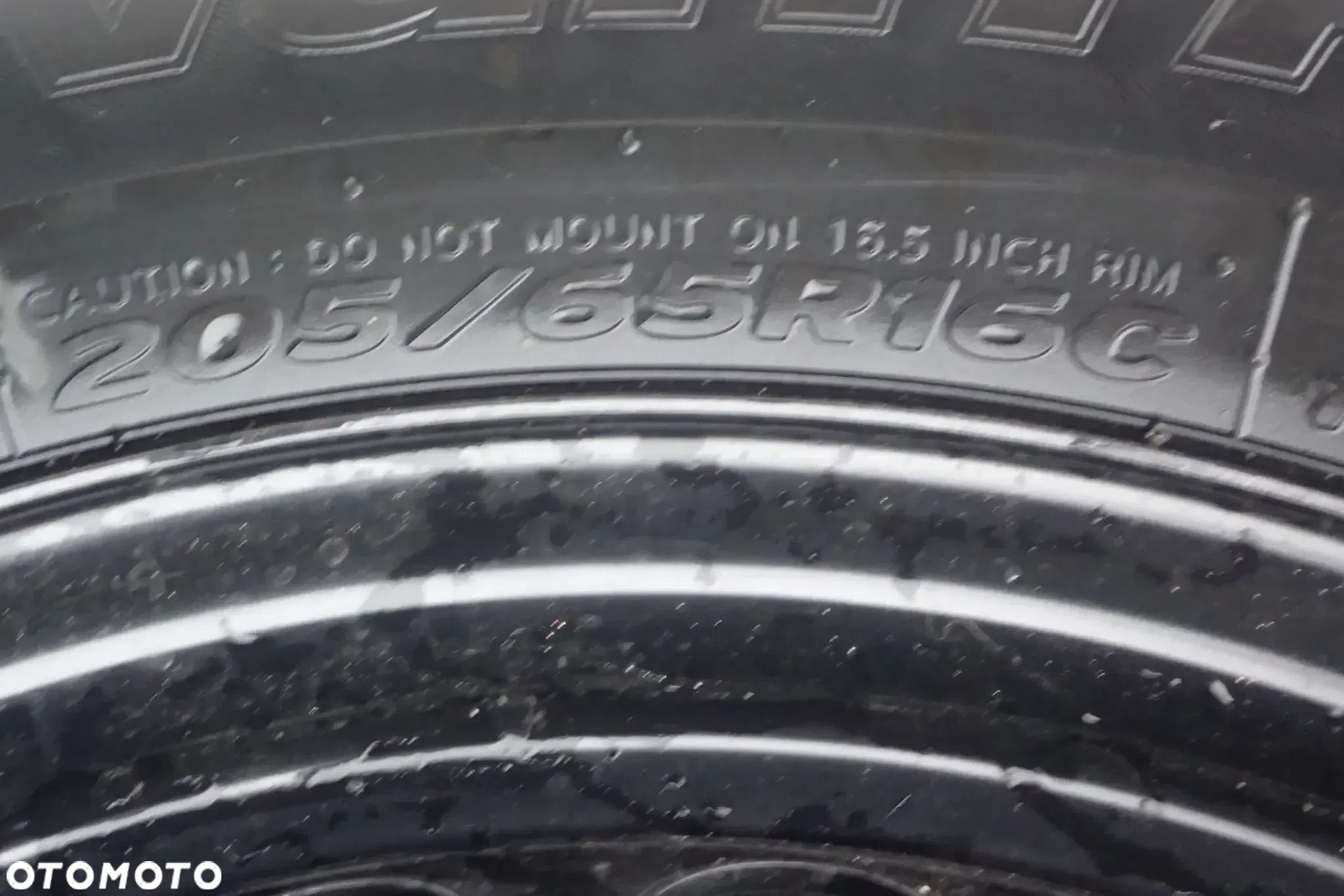 KOŁA FELGI STALOWE VW T5 T6 6,5JX16 ET 51 5X120 7LA601027 Z OPONAMI HANKOOK LATO 205/65/16C 4X8MM 2024ROK KOMPLET - 6