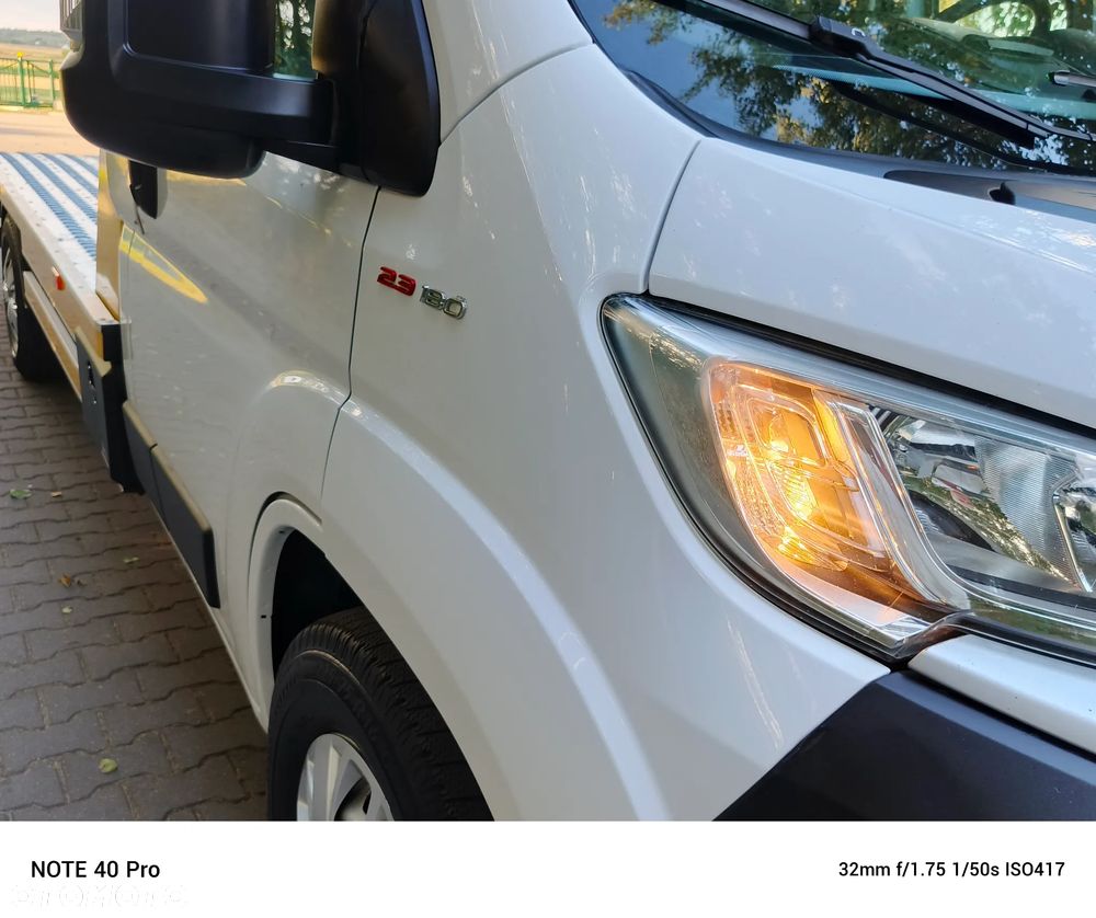 Fiat DUCATO 2.3  180 KM, AUTOLAWETA, NAJAZD, POMOC DROGOWA, - 37