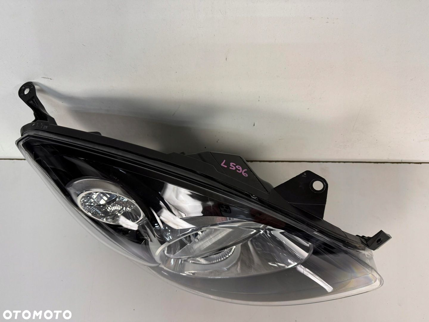 LAMPA PRZOD PRZEDNIA PRAWA RENAULT TWINGO II 2 2007- CZARNA GT EUROPA CALA - 4