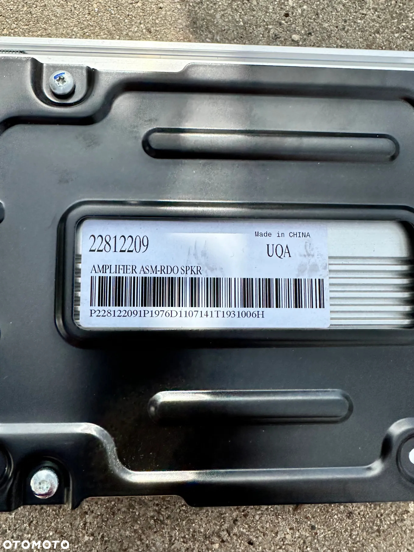 Wzmacniacz Opel Insignia A 22812209 - 2