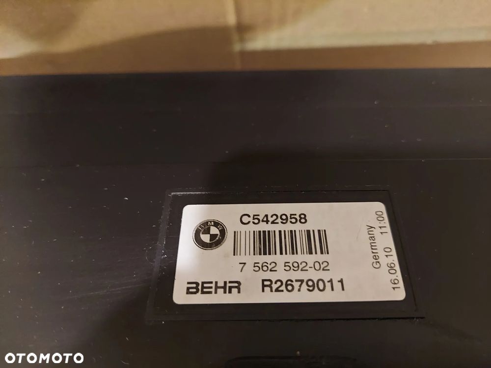 BMW F10 535i  2009-13 CHŁODNICE WENTYLATOR PAS PRZEDNI - 5