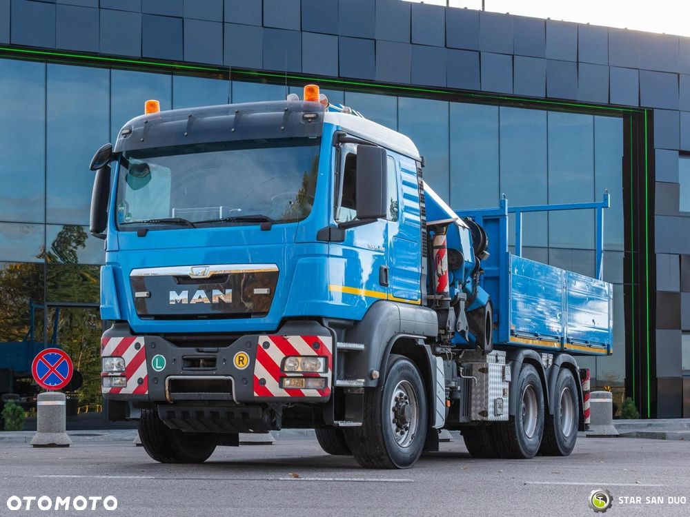 MAN TGS 26.480 6x6H PALFINGER PK 42002 SH HDS Żuraw Wciągarka - 12