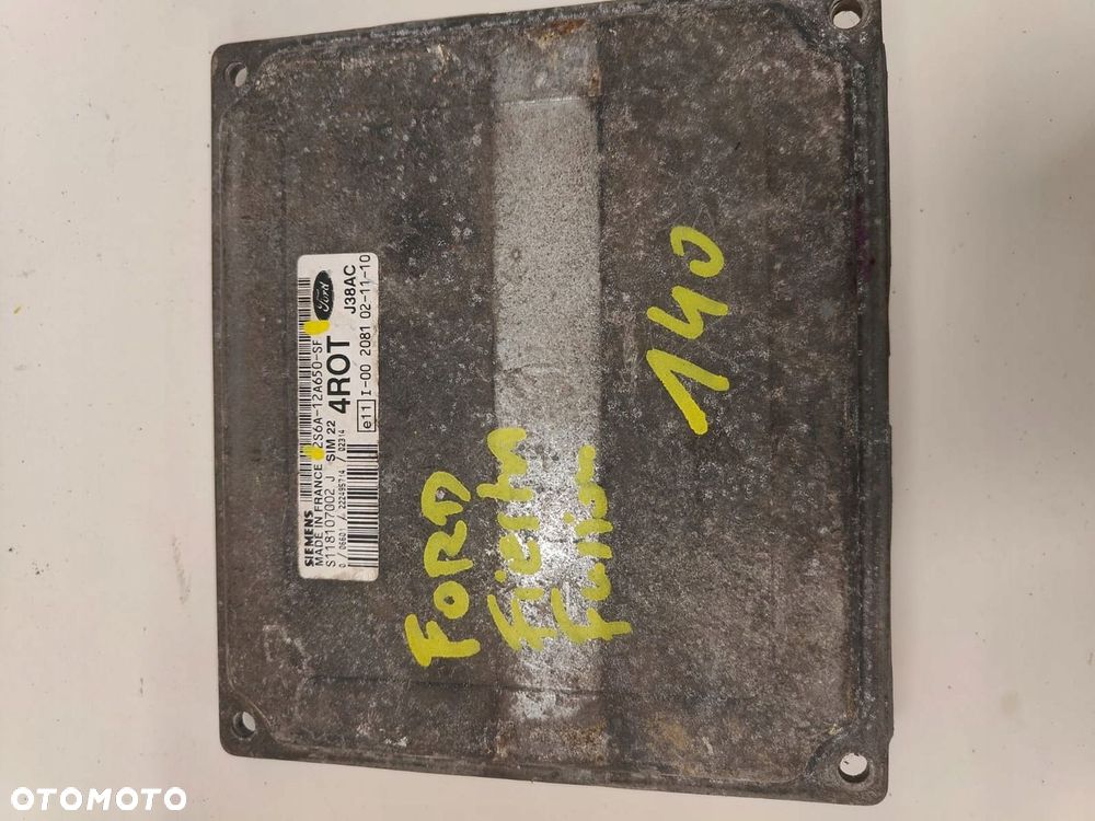 Ford fiesta 2S6A12A650SF KOMPUTER STEROWNIK SILNIKA - 1