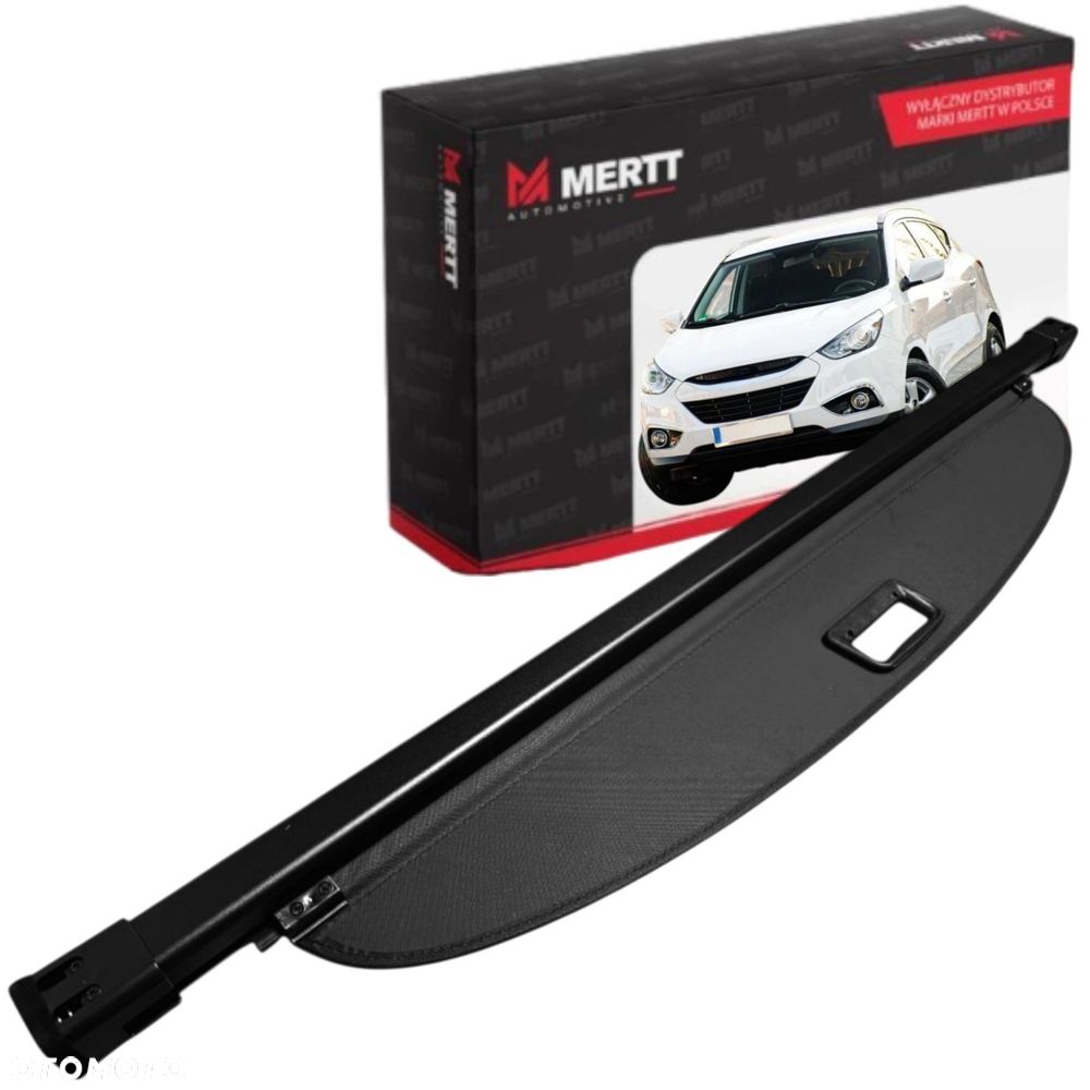 Nowa! ROLETA BAGAŻNIKA zasłona markiza czarny kolor Hyundai IX35 2010-2015 - 1