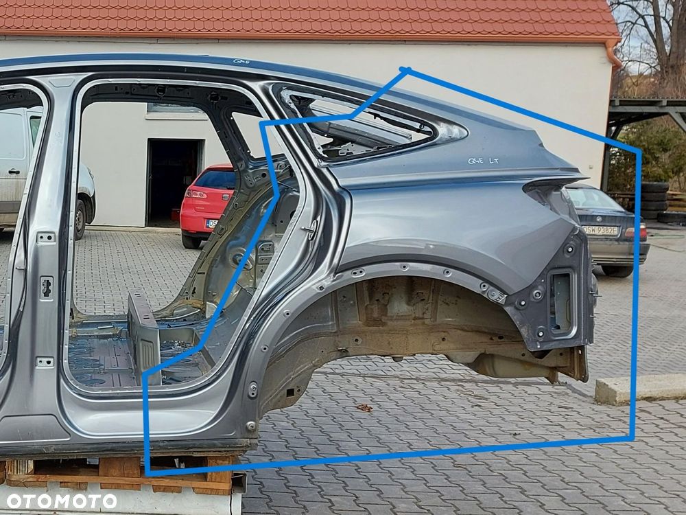 Audi Q4 E-TRON 89A 89E Sportback ĆWIARTKA BŁOTNIK LEWY TYŁ  szary LZ7F - 1