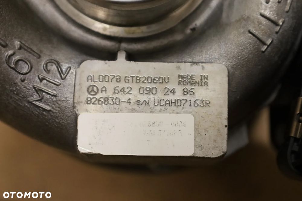 Oryginalna Turbosprężarka Mercedes-Benz 300/350 3.0 CDI 826830-4 - 11