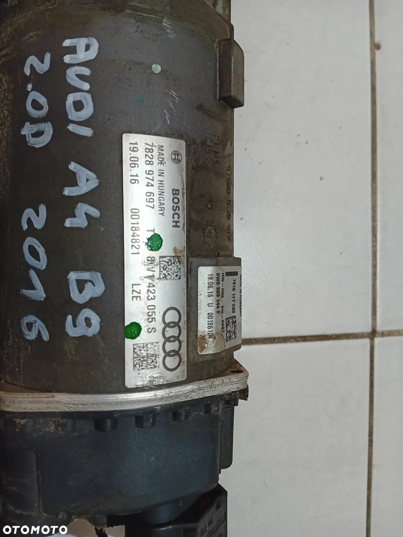 maglownica przekładnia kierownicza Audi A4 B9 2.0 TDI 8W14230555 - 2
