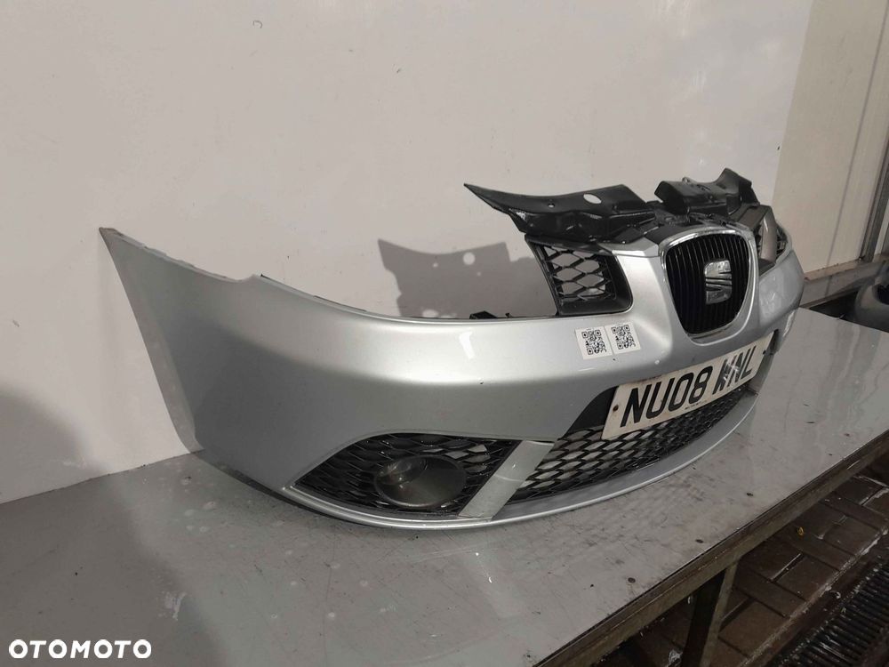 } ZDERZAK PRZÓD PRZEDNI SEAT IBIZA 3 III LIFT FL LS7N SREBRNY HALOGENY - 4