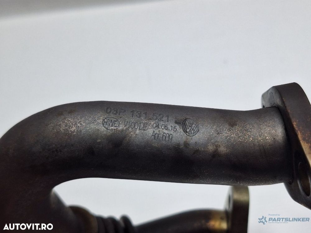 Conducta gaze EGR VOLKSWAGEN TOURAN 1T3 2010 - 2015 TDI CFHC 03P131521E - 3
