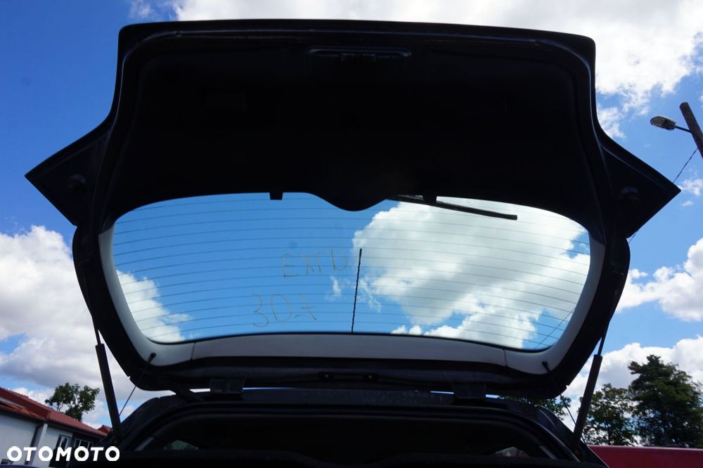 KLAPA BAGAŻNIKA TYLNA 307 LIFT 5D HB EXLD  CZARNY PEUGEOT 2005-2007 - 7