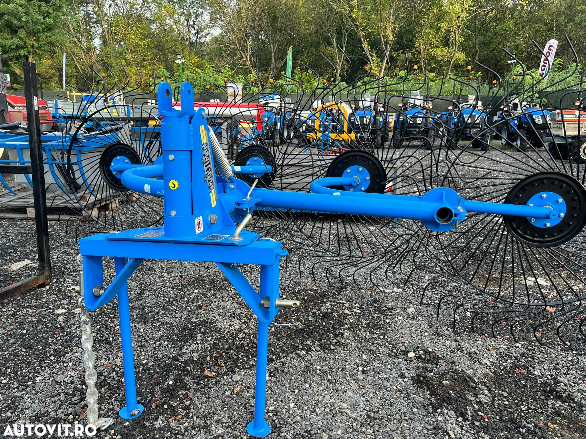 Alta Grebla pentru fan cu 4 roti SHAKTIMAN, India (suprafata de lucru 255 cm) - 3