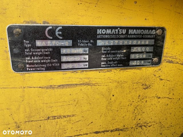 Komatsu WA 270-3 - 15