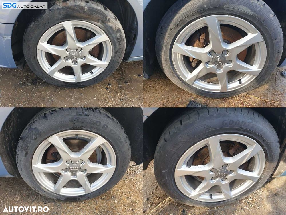 Set 4 Jante Roti Aliaj 5x112 7,5Jx17H2 ET45 225 50 17 R17 Audi A5 2008 - 2017 [C1839] - 1