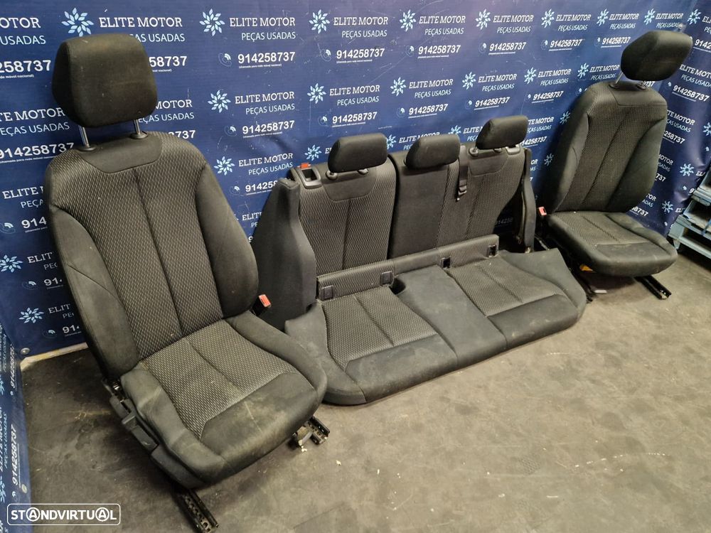 Jogo de bancos usados BMW SERIE 1 F20 TECIDO 5 PORTAS - 2