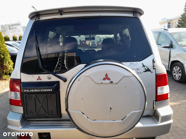 MITSUBISHI PAJERO PININ KLAPA BAGAŻNIKA TYLNA TYŁ