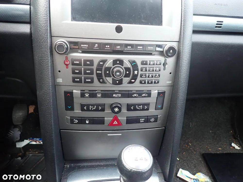 CZĘŚCI - Peugeot 407 2,0HDI 136KM RHR 6B SEDAN lakier EZWD 2005r. INDEX - 9719 - 9