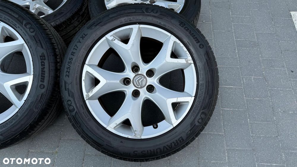 Koła 225/55 r17 5x108 ET32 7J Citroen C5 C4 Cactus Berlingo Xsara C3 C4 Peugeot 207 307 308 Partner 3008 5008 alufelgi 225/55/17 XL - 2