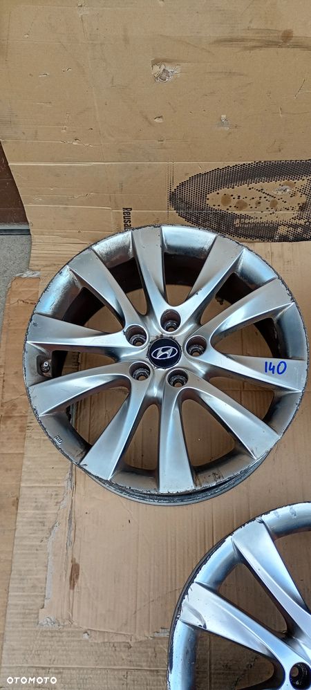 Alufelgi felgi aluminiowe alusy 5x114.3 R18 8J ET46 R18 Hyundai i40 52910-3Z350 52910-3Z380 - 2