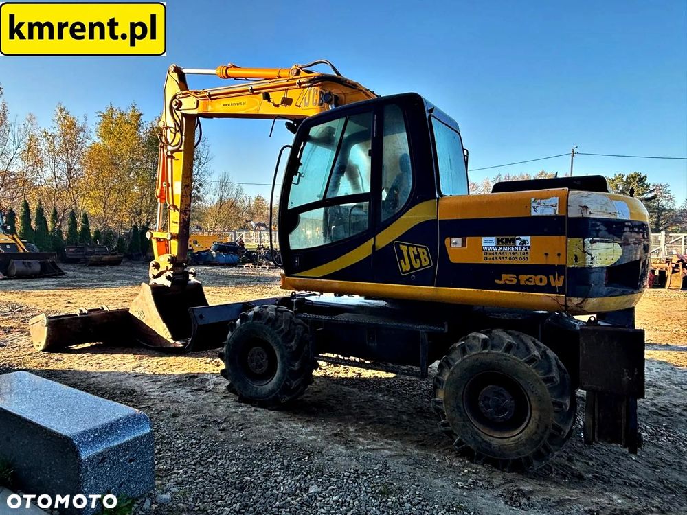 JCB JS 130 W KOPARKA KOŁOWA 2002r. | KOMATSU PW 140 CAT LIEBHERR 313 315 316 JCB JS 145 - 15