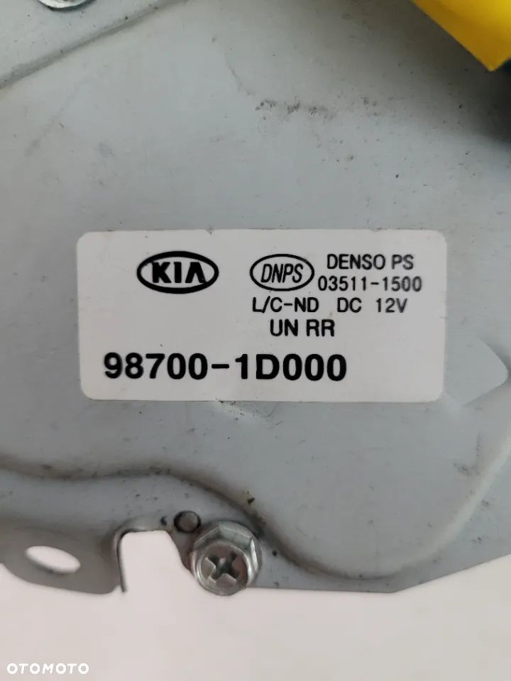 SILNICZEK WYCIERACZKI TYŁ 98700-1D000 KIA CARENS III - 3