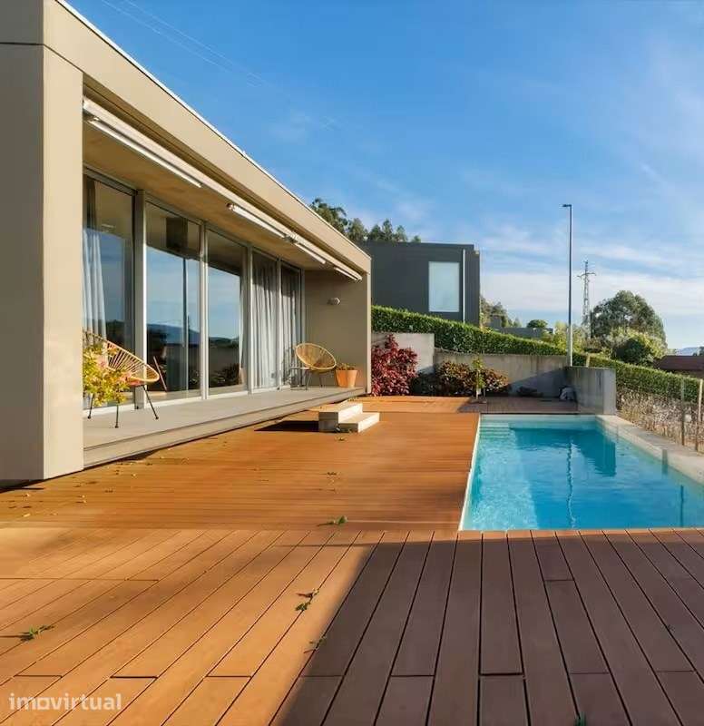 Moradia T2 com piscina e vistas deslumbrantes sobre o rio Minho - Grande imagem: 2/22