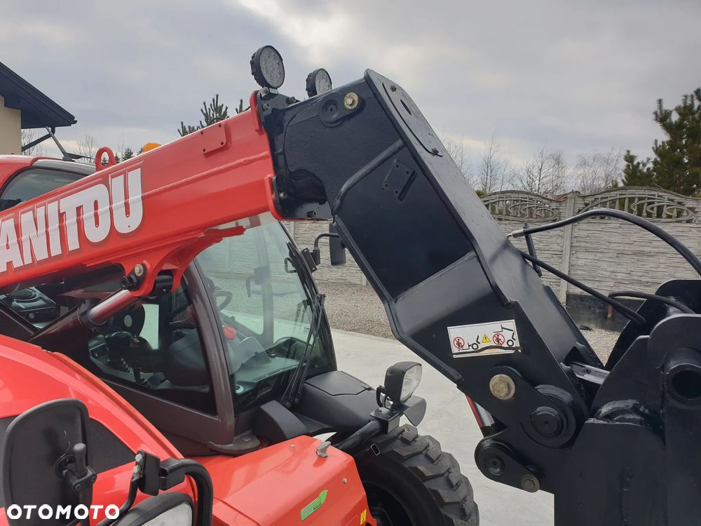 Manitou MT 625H WIDŁY HYD./CHWYTAK/ŁYŻKA SPROWADZONA SUPER STAN - 13