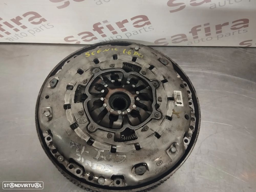 VOLANTE BIMASSA COM EMBRAIAGEM RENAULT MEGANE III / SCENIC III / NISSASN QASHQAI 1.6DCI 130CV 123102067R - 2