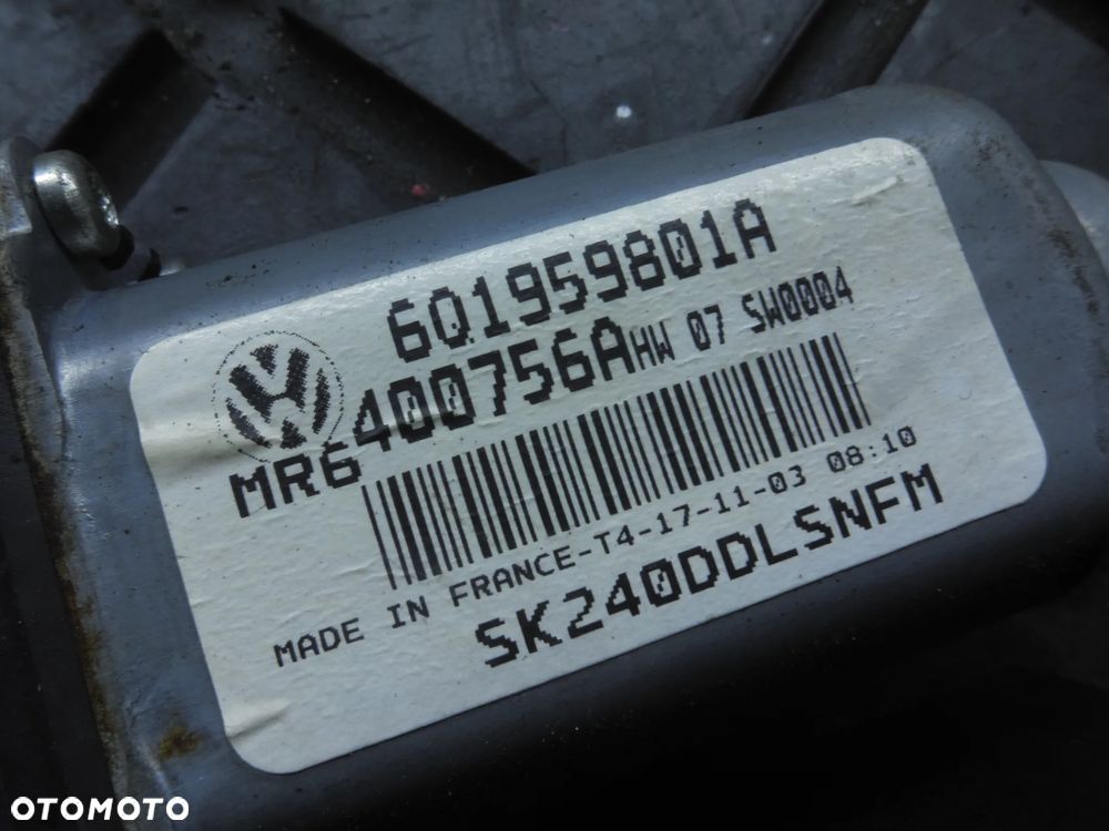 SILNICZEK SZYBY LEWY SKODA FABIA I 6Q1959801A - 4