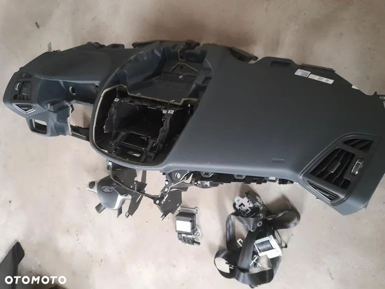 deska rozdzielcza konsola Airbag poduszki  sensor komplet oryginał Ford C-max MK2 II - 4