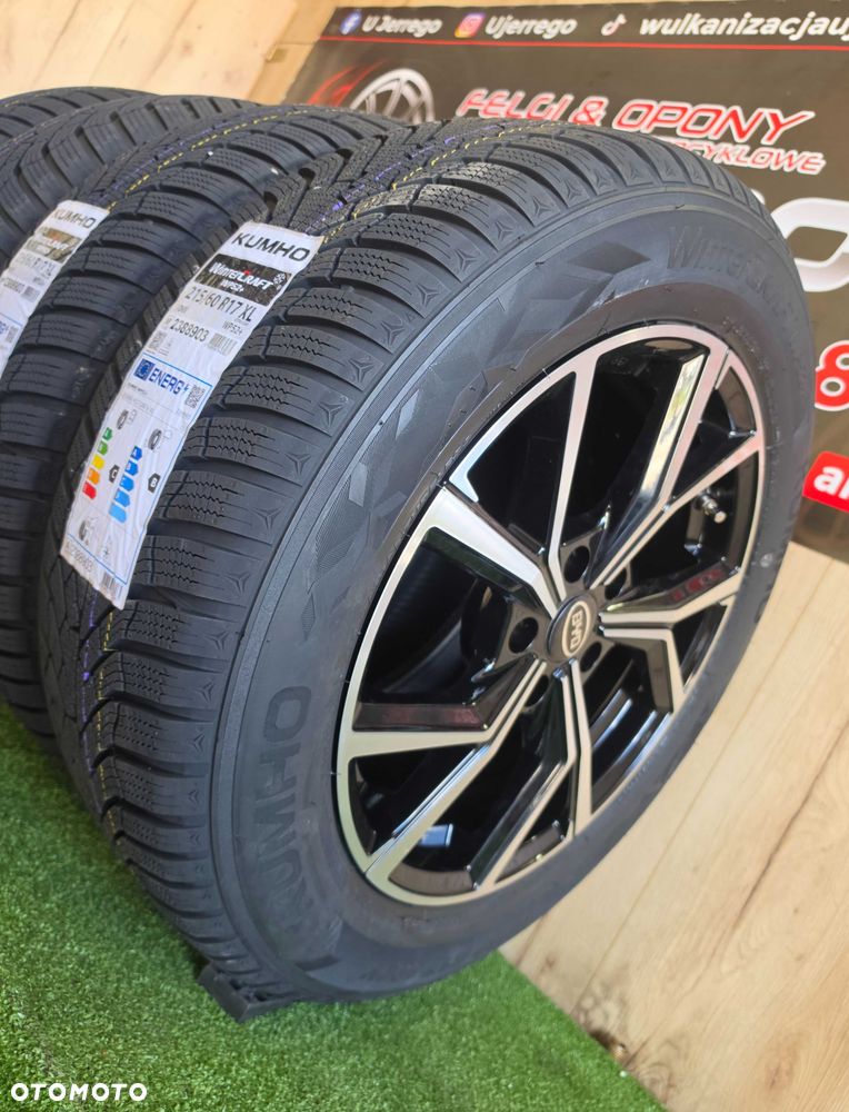 Koła zimowe BYD ATTO 2 , ATTO 3 - 17x5x114,3 - Kumho WindCraft WP 52+ 215/60/R17 + TPMS - 7