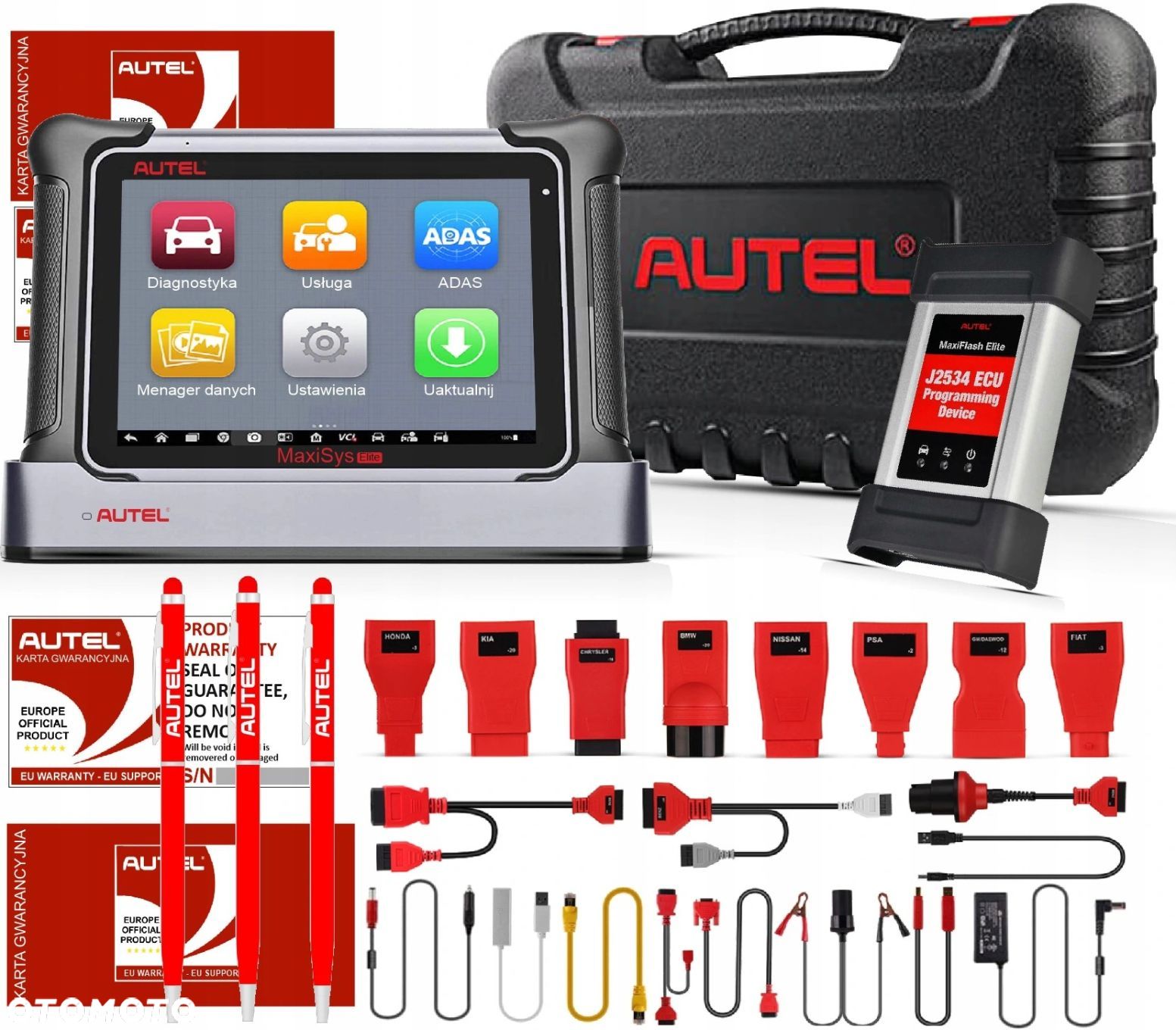AUTEL MS908S MaxiSYS ELITE II flash J2534 Tester Diagnostyczny - 1