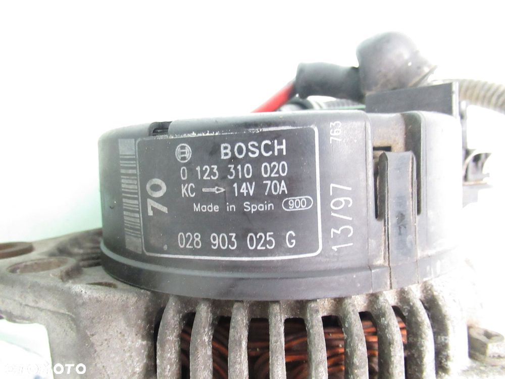 ALTERNATOR SKODA FELICIA 1.6 MPI 0123310020 028903025G - 5