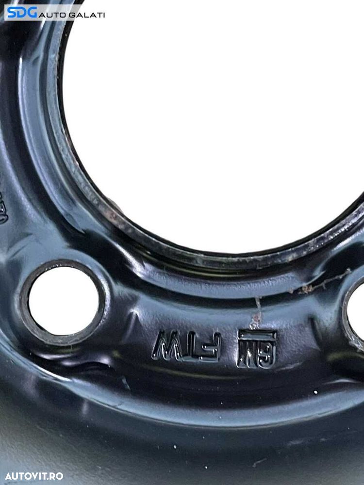 Roata Janta Rezerva Slim T115 70 16 R16 5x110 Opel Astra J 2009 - 2016 Cod 13267272 2160141 [G0041] - 9