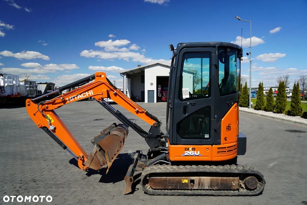 Hitachi ZX26U-6 CR / MINIKOPARKA / 2022 ROK / 1900 MTH / KOMPLET ŁYŻEK - 11