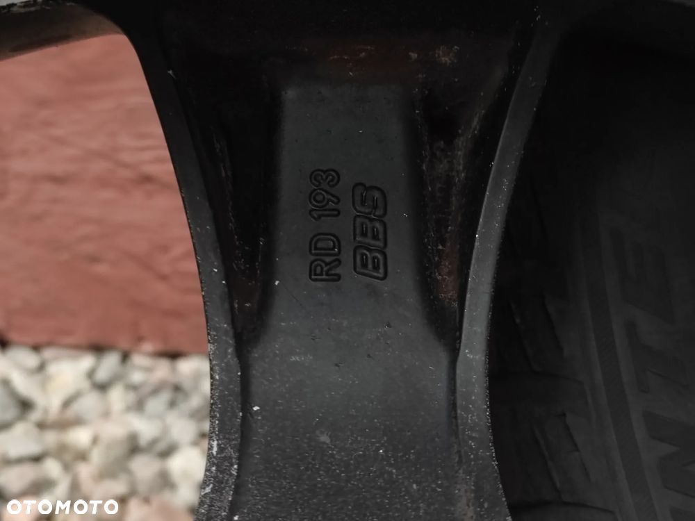 BMW E60 / E61 / E65 / E46 / E90 ORYGINALNE FELGI BBS RD193 STYLING 124 O NR. 6 760 617 OEM W 2 SZEROKOŚCI 8J ( IS 20 ) / 9J ( IS32 ) + OPONY ZIMOWE - 17