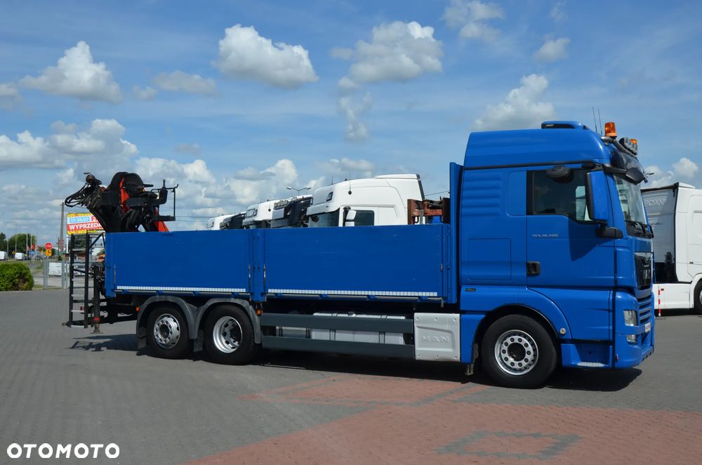 MAN TGX 26.500 6x2 HDS ZETKA PALFINGER KLIMA P. OŚ POD. I SKRĘTNA FULL AIR SKÓRY NAVI DE 5659 - 10
