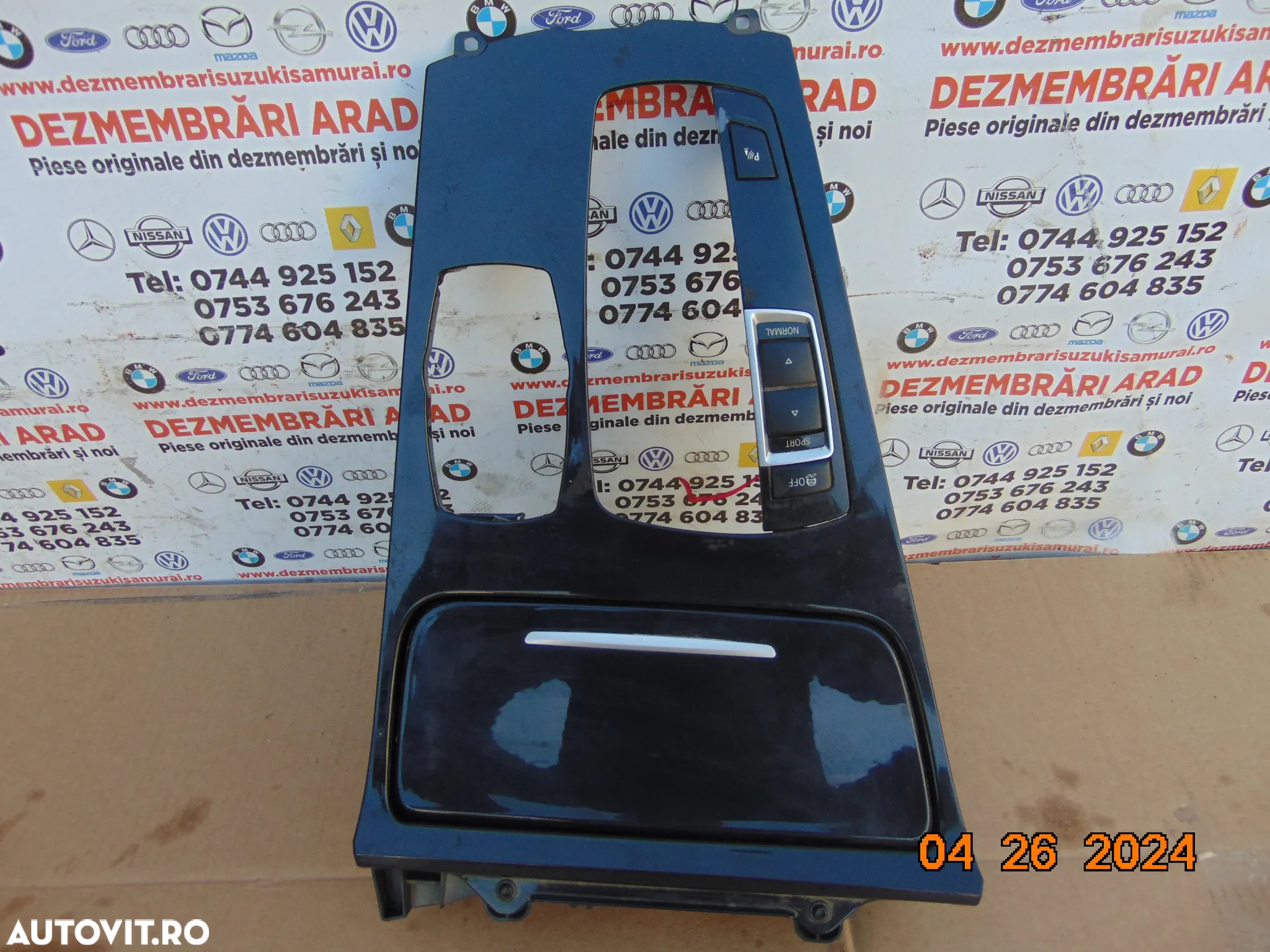 Suport pahare BMW f05 seria 5 gt 2009-2017 - 2