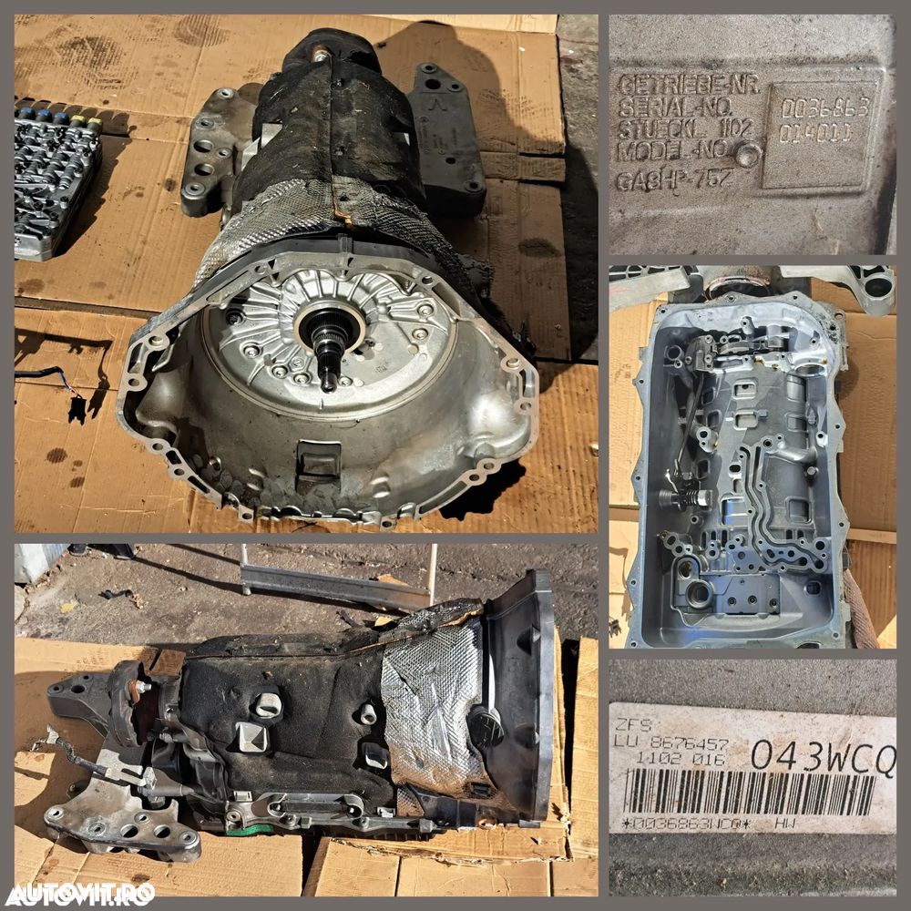 Cutie de viteze automata mecatronic calculator cutie de viteze automata pompa hidraulica start/stop solenoid electrovalva Bmw 750i G11 G12 - 2