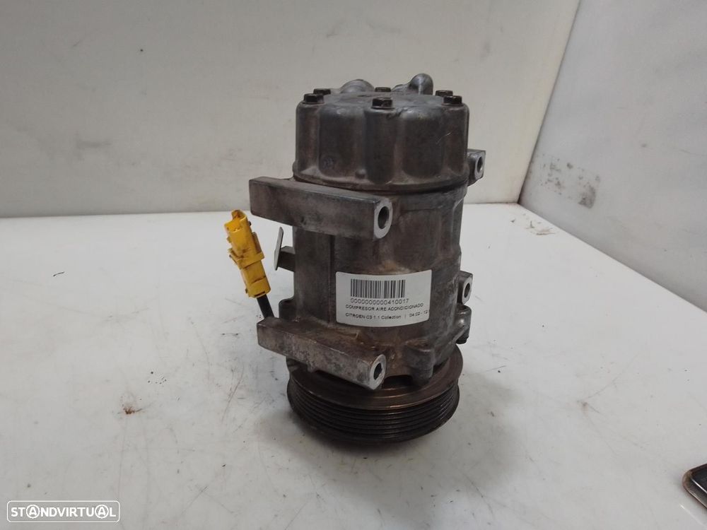 COMPRESSOR DE AR CONDICIONADO CITROEN C3 - 1