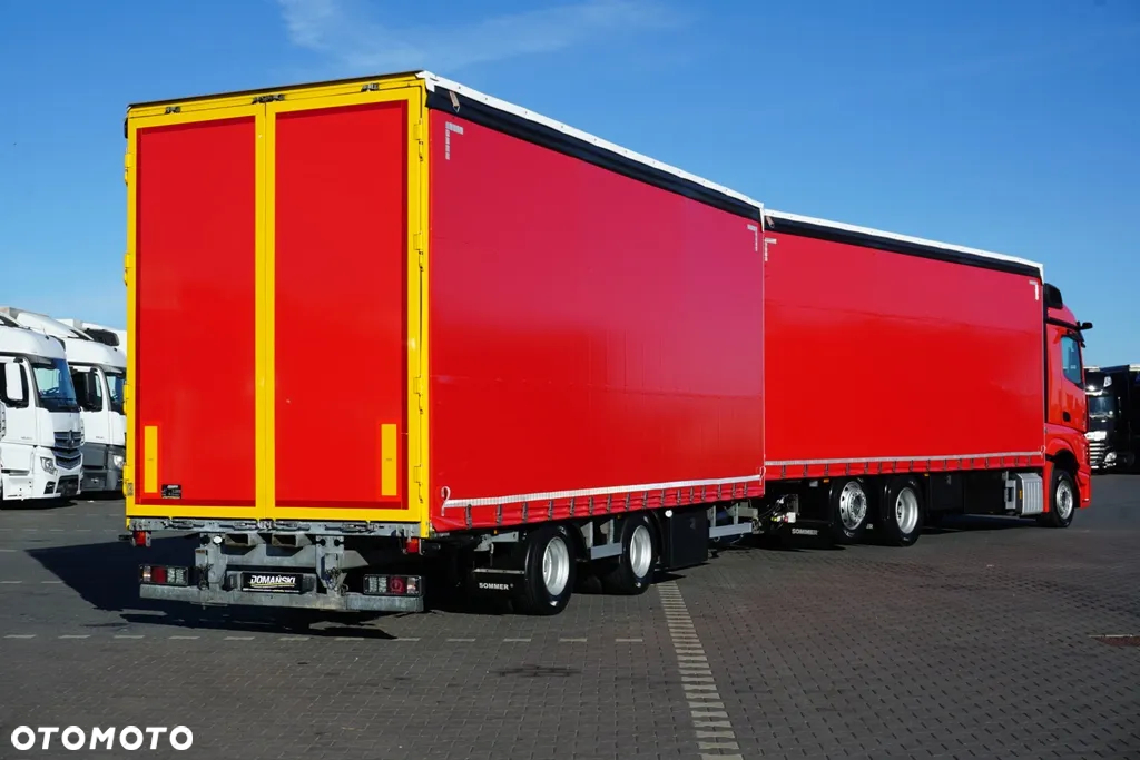 Mercedes-Benz / ACTROS / 2545 / ACC / E 6 / MP 5 / ZESTAW PRZESTRZENNY / OŚ SKRĘTNA - 6