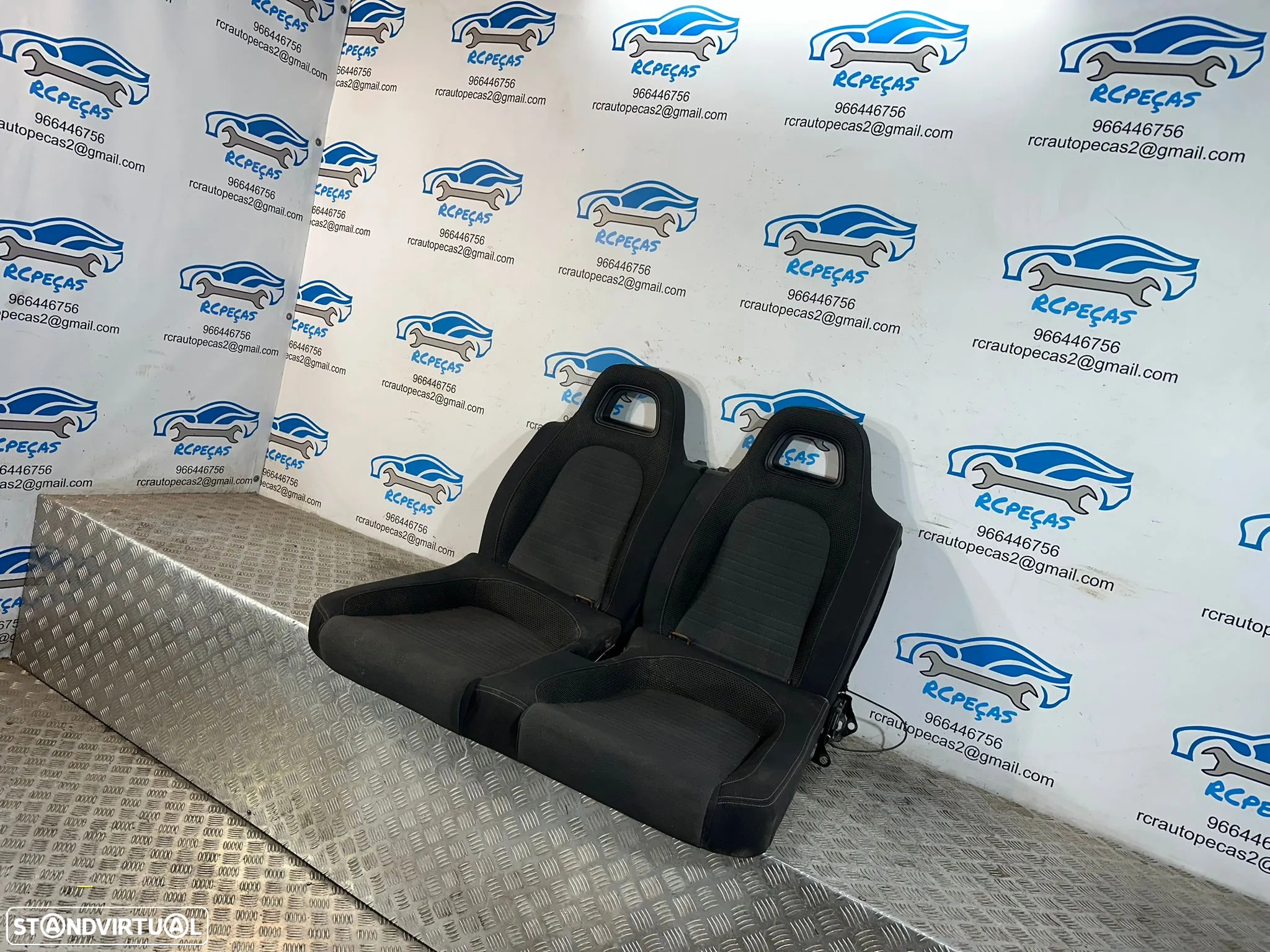 .Conjunto Bancos Tecido VW Volkswagen Scirocco III 3 Elétricos - 7